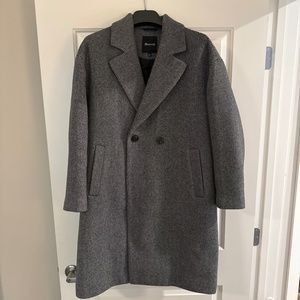 Madewell herringbone Pea Coat